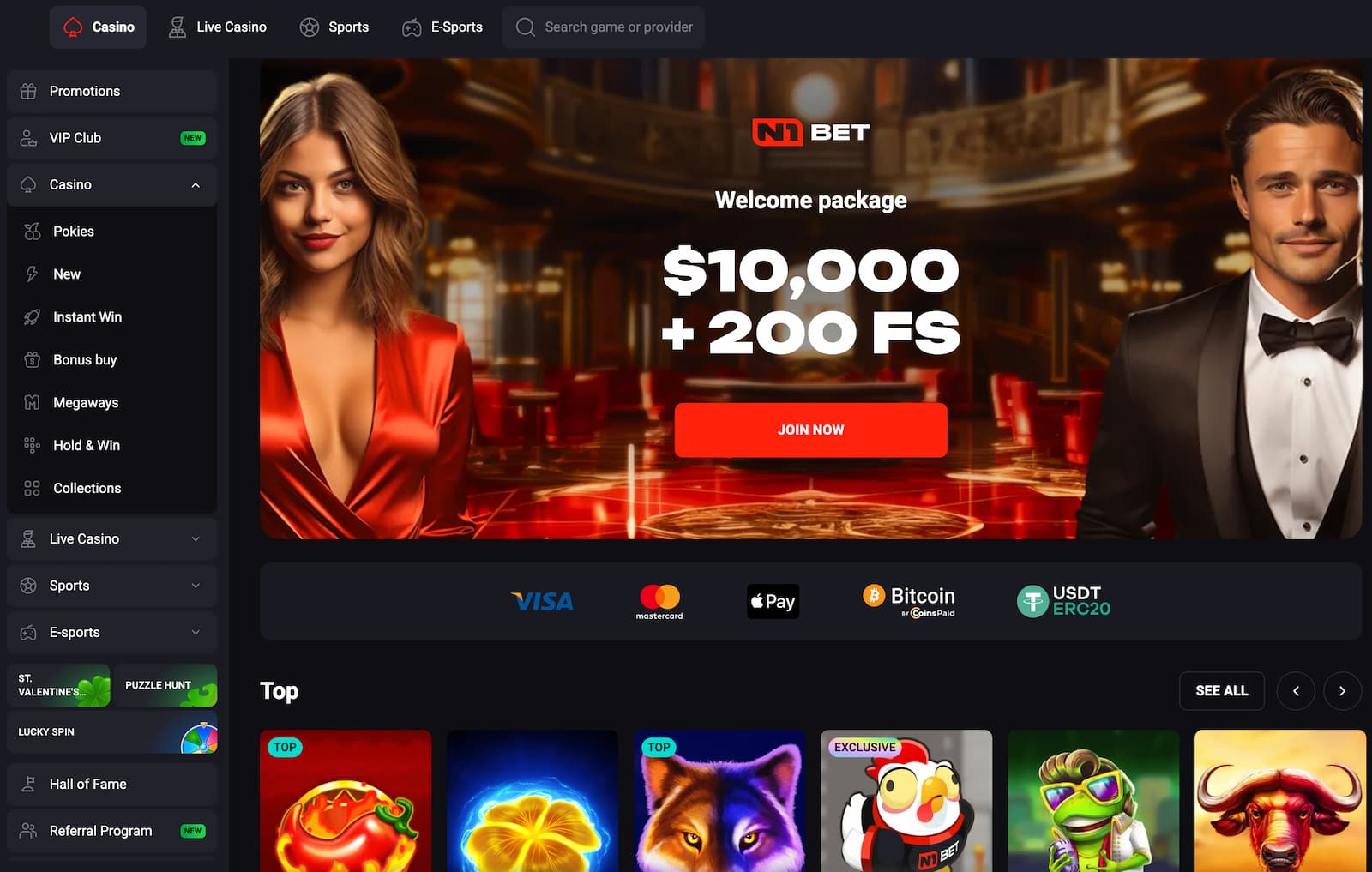 N1Bet Casino